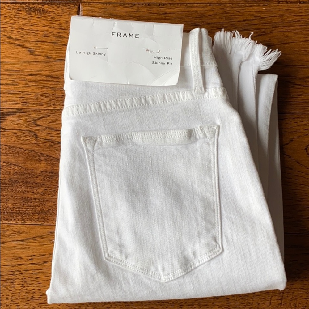 NWT Frame High Waisted Skinny